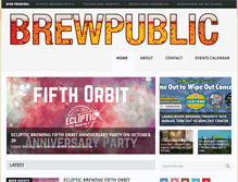 Tablet Screenshot of brewpublic.com